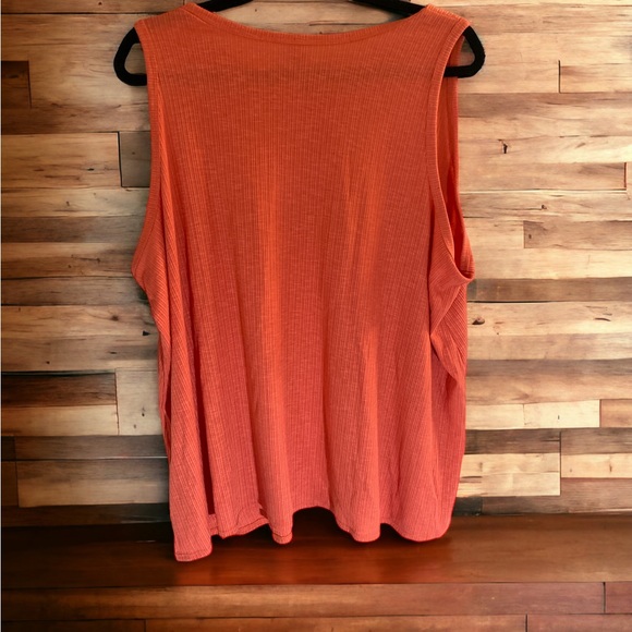 Old Navy Luxe Tank Top 2XL Sugar Poppy NWT - Picture 3 of 8